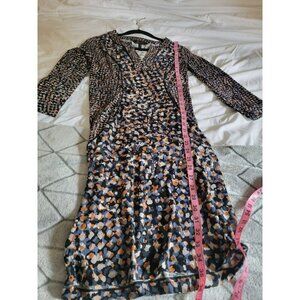 bcbg maxazria dress Womens Xxs Francine Pumicewash Pre-owned Rn80734 Multicolor